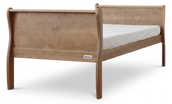 Jednolôžková drevená posteľ Noble Adult Bed 90x200 - orech