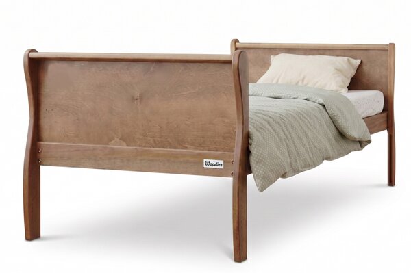 Jednolôžková drevená posteľ Noble Adult Bed 90x200 - orech