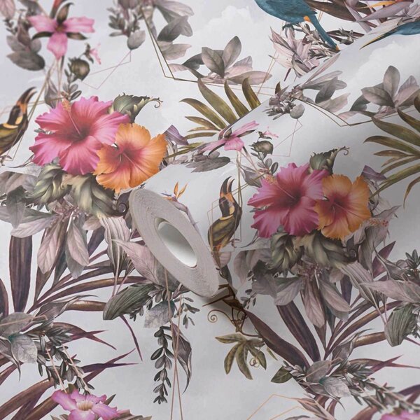 A.S. Création | Vliesová tapeta na stenu Dream Flowery 38178-7 | 0,53 x 10,05 m | viacfarebná