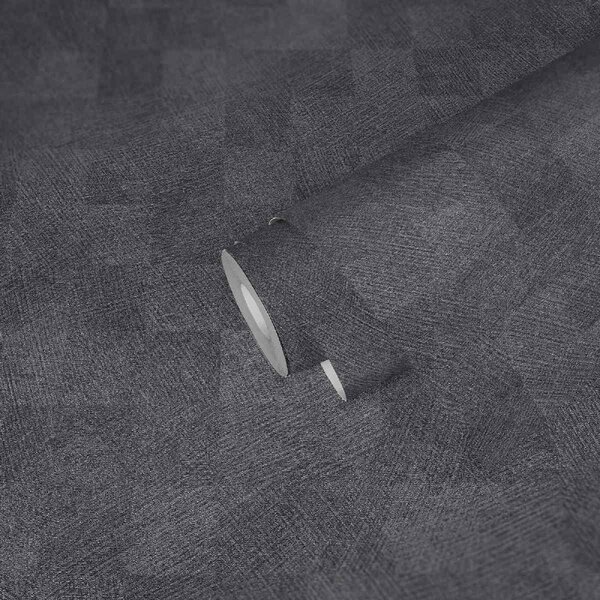 A.S. Création | Vliesová tapeta na stenu Titanium 3 38200-4 | 0,53 x 10,05 m | metalická, šedá