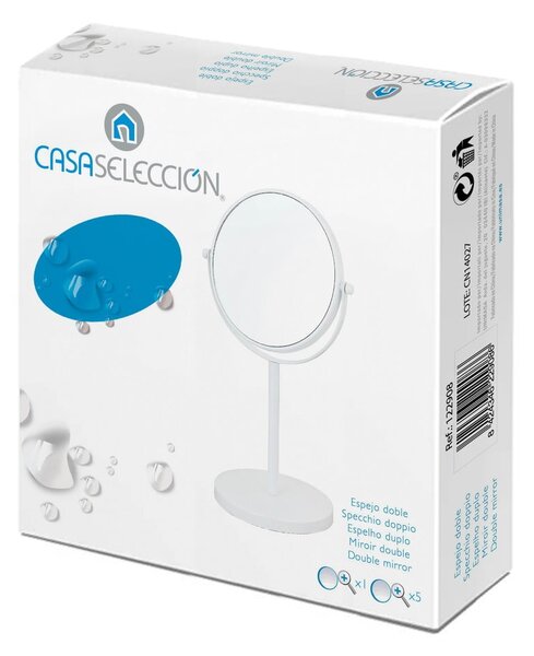 Kozmetické zväčšovacie zrkadlo (5x) ø 17 cm – Casa Selección