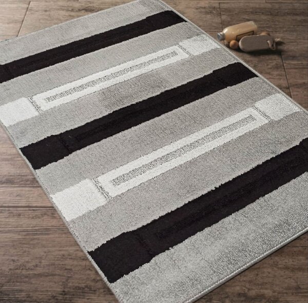 Sada kúpeľňových koberčekov Montana Said XL Grey