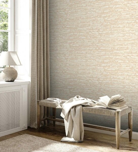 A.S. Création | Vliesová tapeta na stenu Attractive 2 39027-2 | 0,53 x 10,05 m | béžová, krémová
