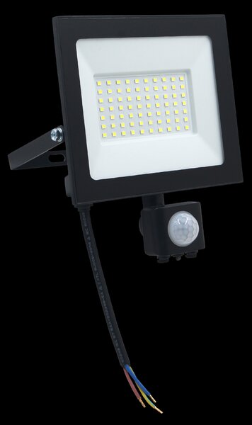 LED reflektor 50W s pohybovým a súmrakovým senzorom - 4500 lm, 4000K