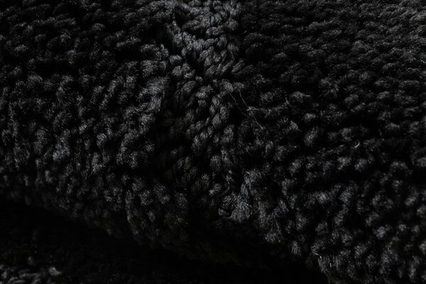 Sada kúpeľňových koberčekov SUPREME WAVES vlny, čierna