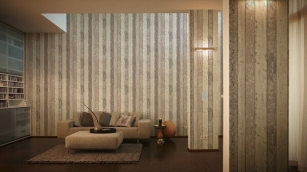A.S. Création | Vliesová tapeta na stenu Best of Wood & Stone 8550-53 | 0,53 x 10,05 m | biela, béžová, hnedá