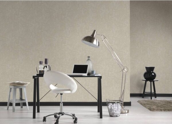 A.S. Création | Vliesová tapeta na stenu Absolutly Chic 36974-6 | 0,53 x 10,05 m | béžová, krémová, biela