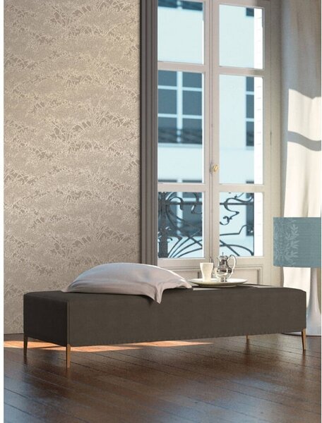 A.S. Création | Vliesová tapeta na stenu Absolutly Chic 36972-4 | 0,53 x 10,05 m | šedá, biela