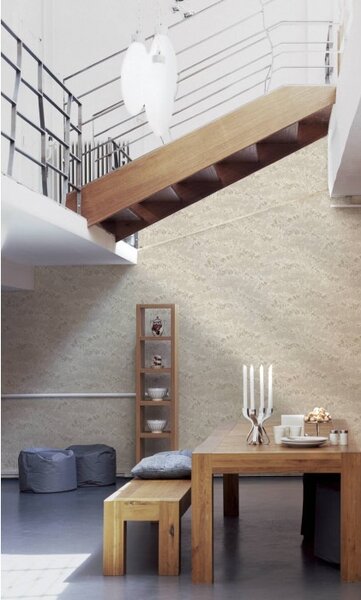 A.S. Création | Vliesová tapeta na stenu Absolutly Chic 36972-4 | 0,53 x 10,05 m | šedá, biela
