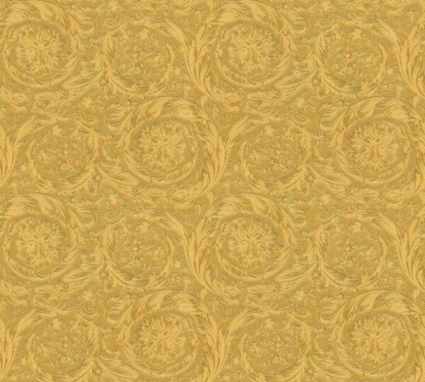 A.S. Création | Vliesová tapeta na stenu Versace 36692-3 | 0,70 x 10,05 m | zlatá