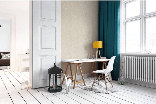 A.S. Création | Vliesová tapeta na stenu Absolutly Chic 36974-6 | 0,53 x 10,05 m | béžová, krémová, biela