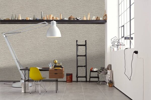 A.S. Création | Vliesová tapeta na stenu Absolutly Chic 36972-4 | 0,53 x 10,05 m | šedá, biela