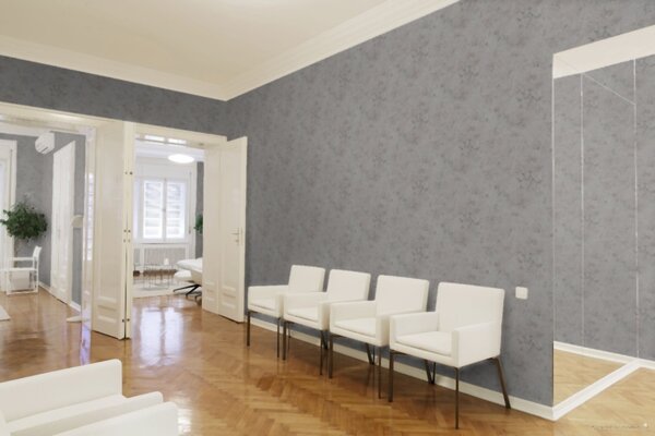 A.S. Création | Vliesová tapeta na stenu New Walls 37429-1 | 0,53 x 10,05 m | šedá