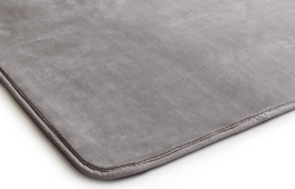 Kúpeľňový koberček Miami Viscose sivý