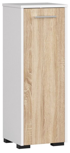 Kúpeľňová skrinka FIN S30 1D biela / sonoma