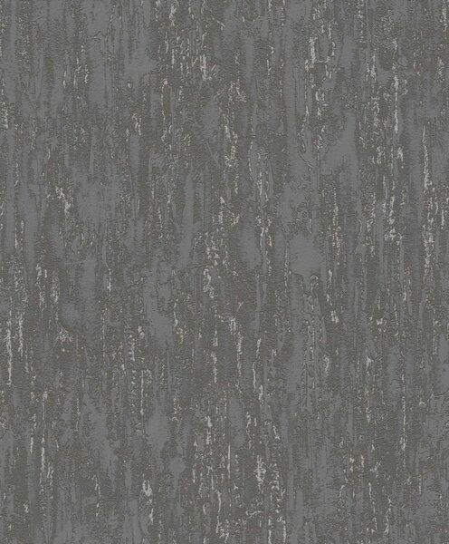 DIMEX | Vliesová tapeta na stenu WPE-901513 | 0,53 x 10,05 m | šedá, metalická