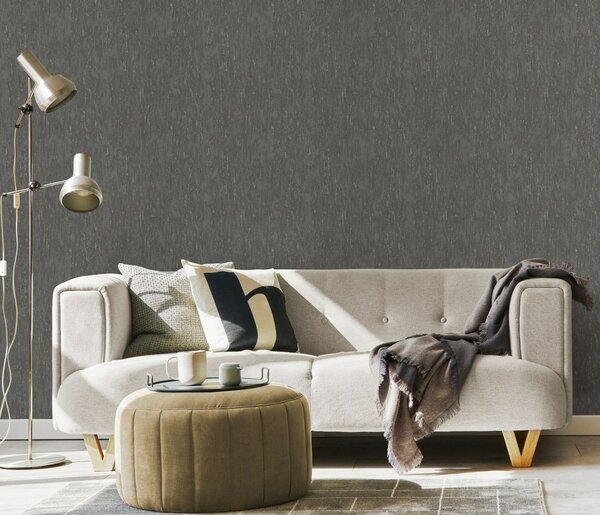DIMEX | Vliesová tapeta na stenu WPE-901513 | 0,53 x 10,05 m | šedá, metalická