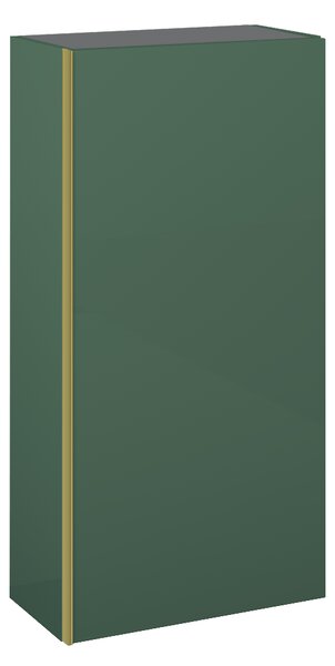 Elita Look, závesná bočná skrinka 40x21,6x80 cm 1D, zelená matná, ELT-168570
