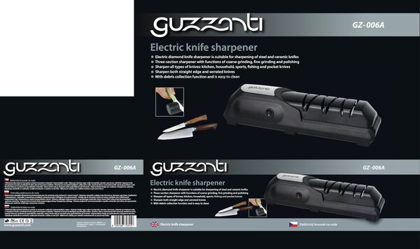 Elektrická brúska na nože Guzzanti GZ 006A