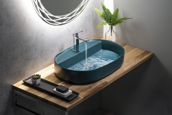 Isvea Isvea, INFINITY závesná WC misa, Rimless, 36,5x53cm, antracit, 10NF02005-2C