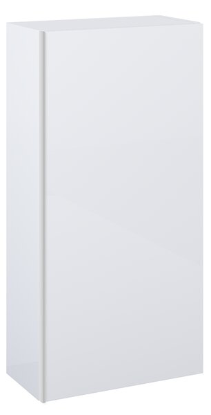 Elita Look, závesná bočná skrinka 40x21,6x80 cm 1D, biela matná, ELT-167612