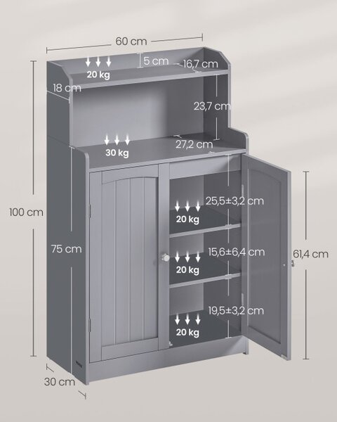 Kúpeľnová skrinka BBC770G02