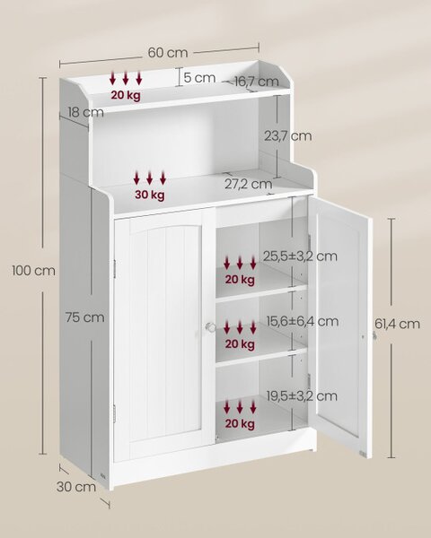 Kúpeľňová skrinka BBC770W01