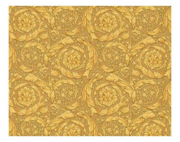 A.S. Création | Vliesová tapeta na stenu Versace 93583-3 | 0,70 x 10,05 m | zlatá