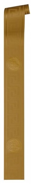 A.S. Création | Vliesová bordúra na stenu Versace 93522-2 | 13,3 cm x 5 m | zlatá