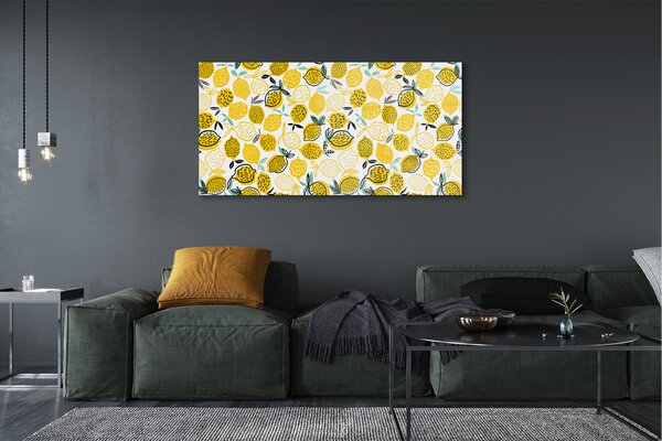 Obraz plexi Citróny 120x60 cm 2 Prívesky