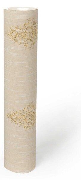 A.S. Création | Vliesová tapeta na stenu Luxury Wallpaper 31946-2 | 0,53 x 10,05 m | krémová, zlatá