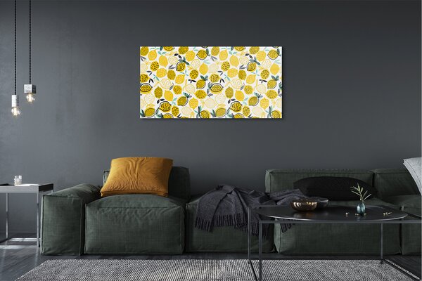 Obraz plexi Citróny 120x60 cm 2 Prívesky