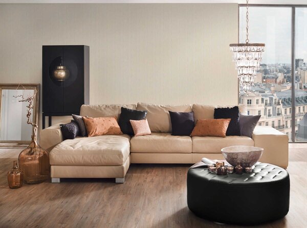 A.S. Création | Vliesová tapeta na stenu Luxury Wallpaper 30703-1 | 0,53 x 10,05 m | biela