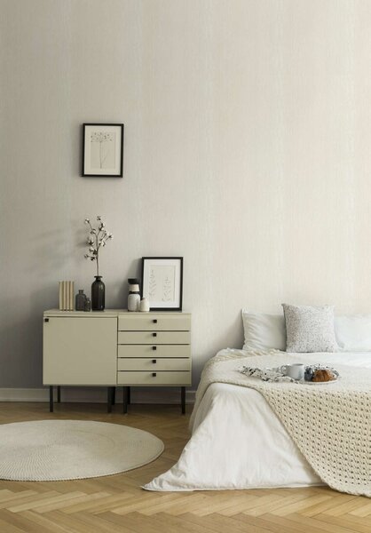 A.S. Création | Vliesová tapeta na stenu Luxury Wallpaper 30430-7 | 0,53 x 10,05 m | krémová, biela