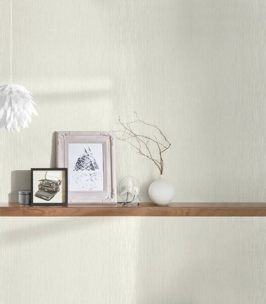 A.S. Création | Vliesová tapeta na stenu Luxury Wallpaper 30430-7 | 0,53 x 10,05 m | krémová, biela