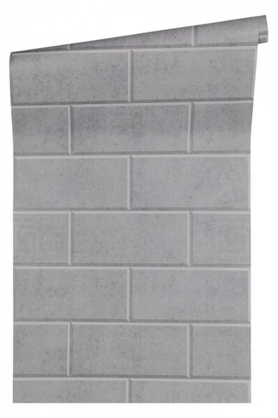 A.S. Création | Vliesová tapeta na stenu Versace 34322-4 | 0,70 x 10,05 m | šedá