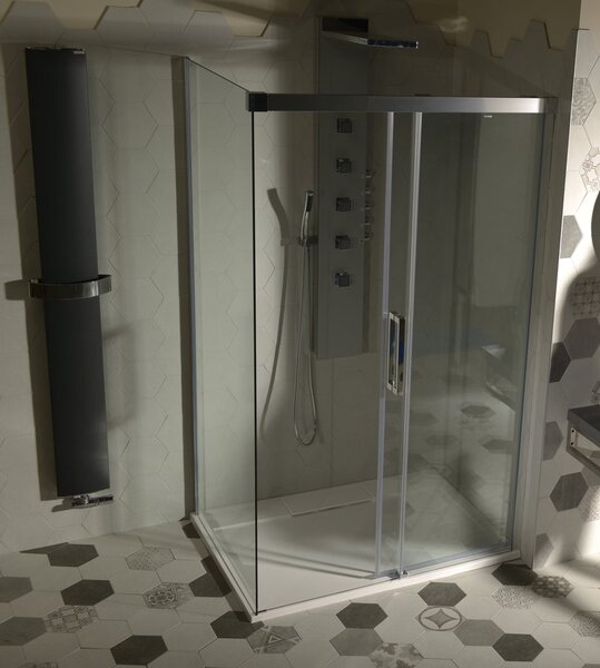 Gelco Gelco, Fondura obdĺžniková sprchová zástena 1100x1000mm L/P varianta, GF5011GF5001