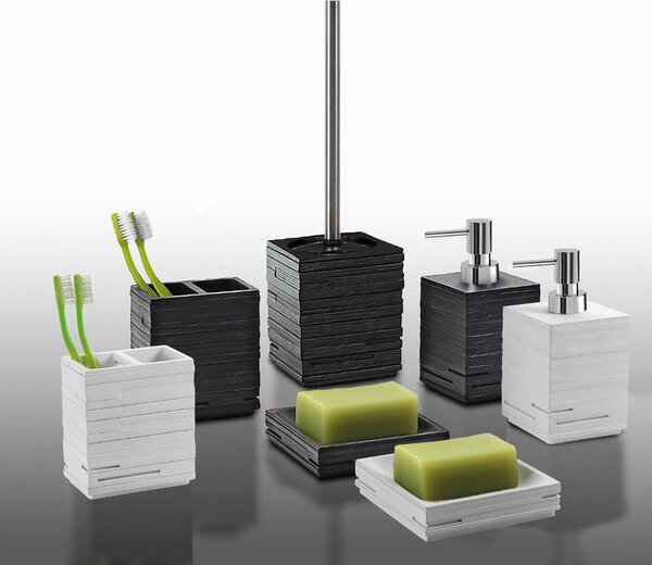 Gedy Gedy, QUADROTTO WC kefa na postavenie, biela, QU3302