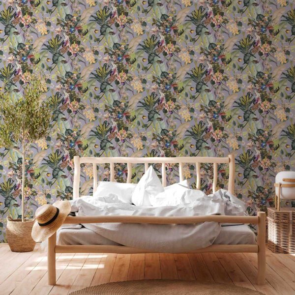 A.S. Création | Vliesová tapeta na stenu Dream Flowery 38176-2 | 0,53 x 10,05 m | viacfarebná