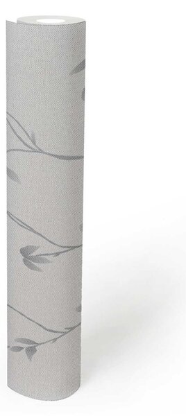A.S. Création | Vliesová tapeta na stenu Pure Elegance 39767-4 | 0,53 x 10,05 m | šedá