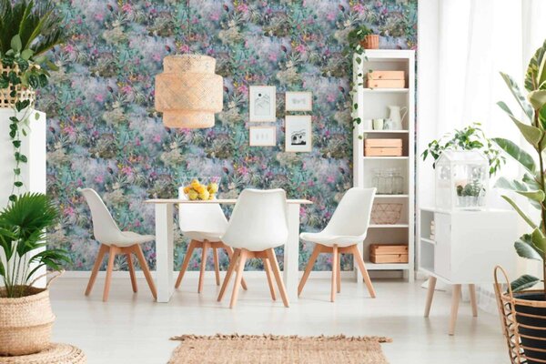 A.S. Création | Vliesová tapeta na stenu Dream Flowery 38179-1 | 0,53 x 10,05 m | viacfarebná