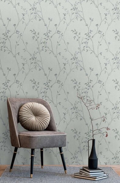A.S. Création | Vliesová tapeta na stenu Pure Elegance 39767-4 | 0,53 x 10,05 m | šedá