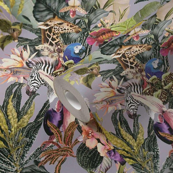 A.S. Création | Vliesová tapeta na stenu Dream Flowery 38176-2 | 0,53 x 10,05 m | viacfarebná