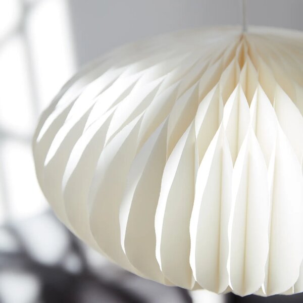 PR Home Anita závesné svietidlo papier biela