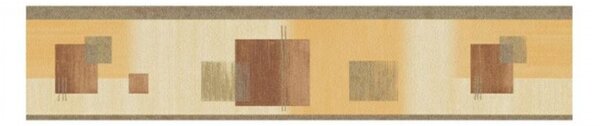 A.S. Création | Papierová bordúra na stenu Only Borders 7689-26 | 13 cm x 5 m | oranžová, hnedá, metalická