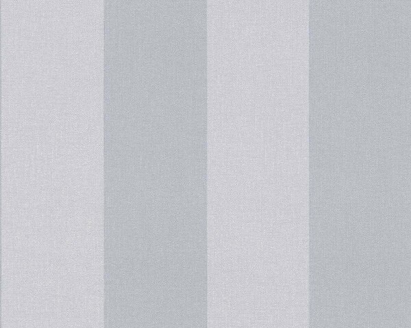 A.S. Création | Vliesová tapeta na stenu Pure Elegance 3979-97 | 0,53 x 10,05 m | modrá, šedá