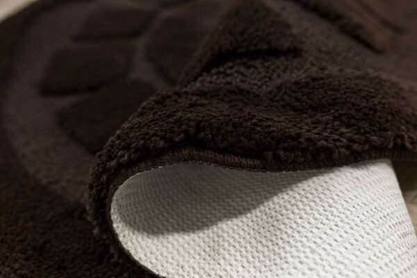 Kúpeľňový koberček Ocean Wenge kruh