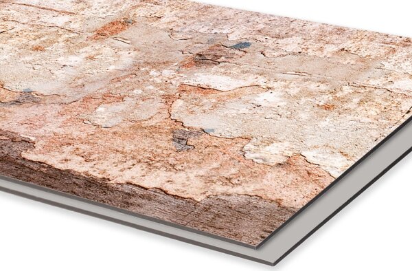 DIMEX | Dibond doska za kuchynskú linku | DBW-18060-265 Fragment steny s trhlinami | 180 x 60 cm