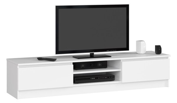 Stolík pod TV RTV K 160 CLP biely