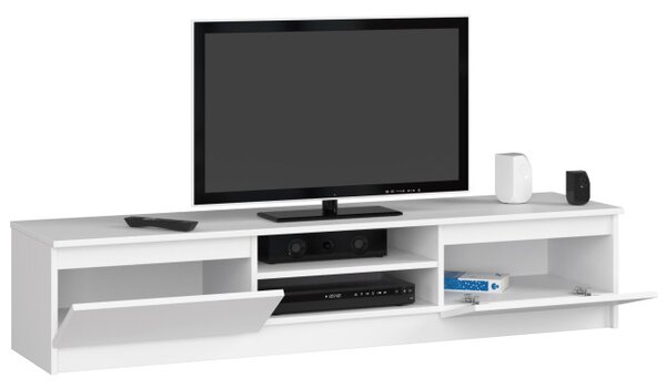 Stolík pod TV RTV K 160 CLP biely